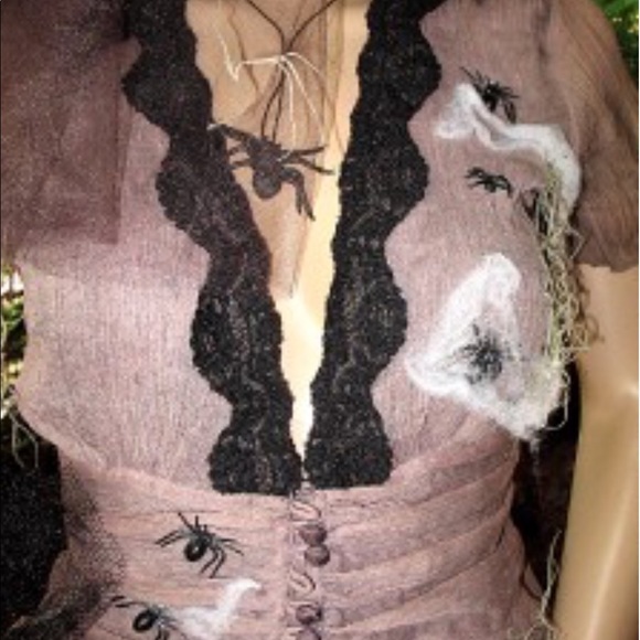 Custom Spider Queen Halloween Costume size Large - Picture 12 of 12